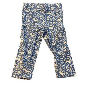 Mini Boden Girls Blue Unicorn Print Cotton Leggings 9-10Y